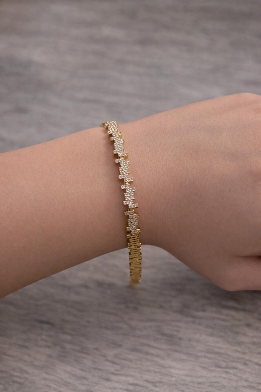 Altın Kaplama Bileklik 06