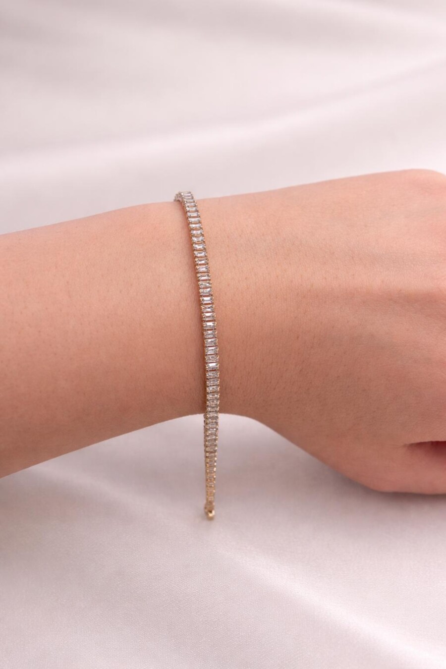 Su Yolu Çelik Gold Bileklik 07