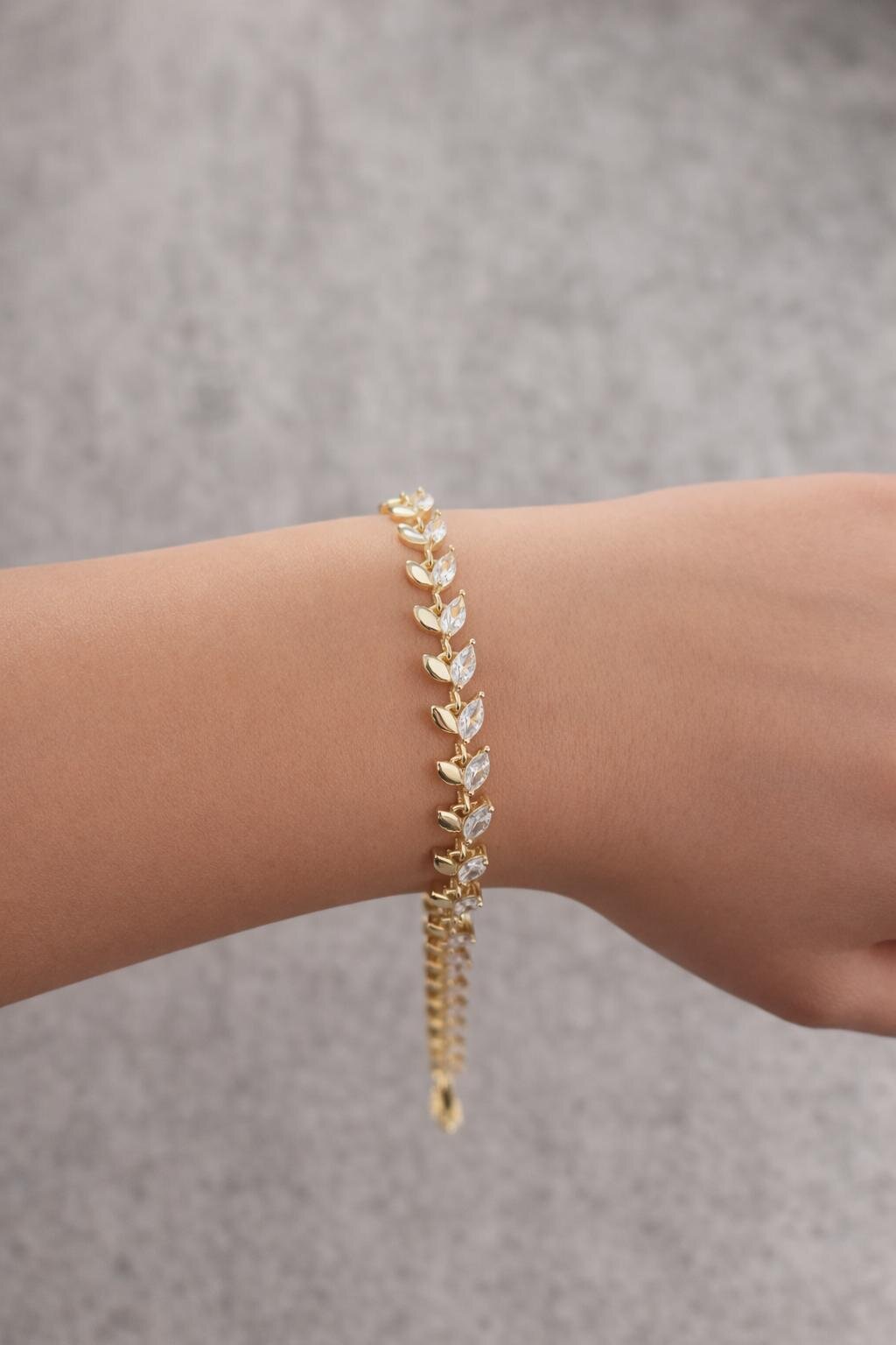 Altın Kaplama Bileklik 01