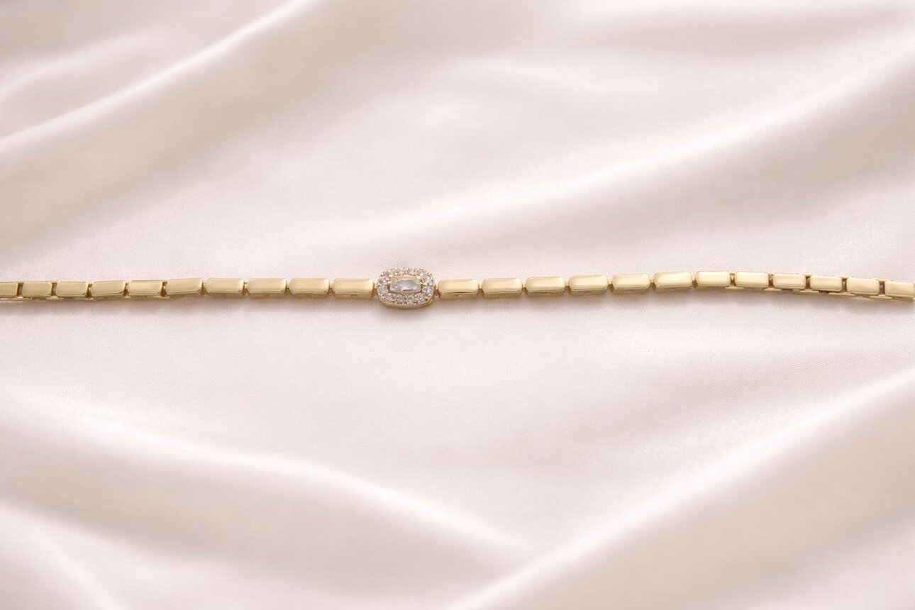 Altın Kaplama Bileklik 02