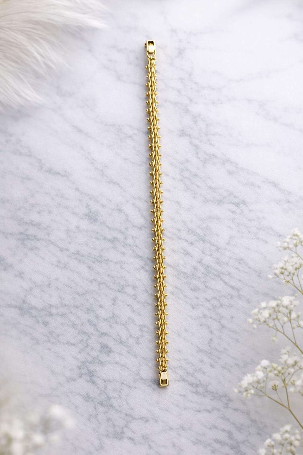 Altın Kaplama Bileklik 19