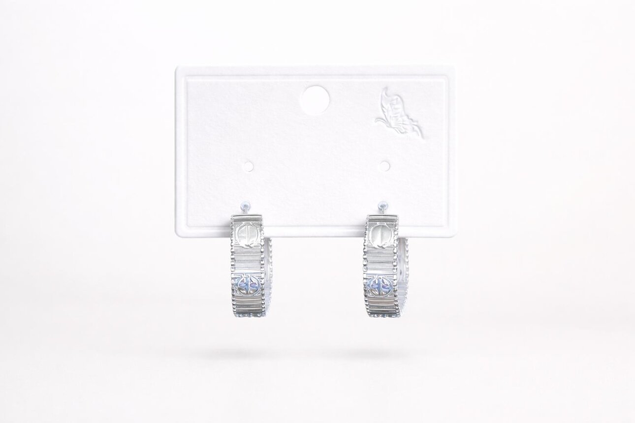 Gümüş Renk Mini Halka Küpe 51